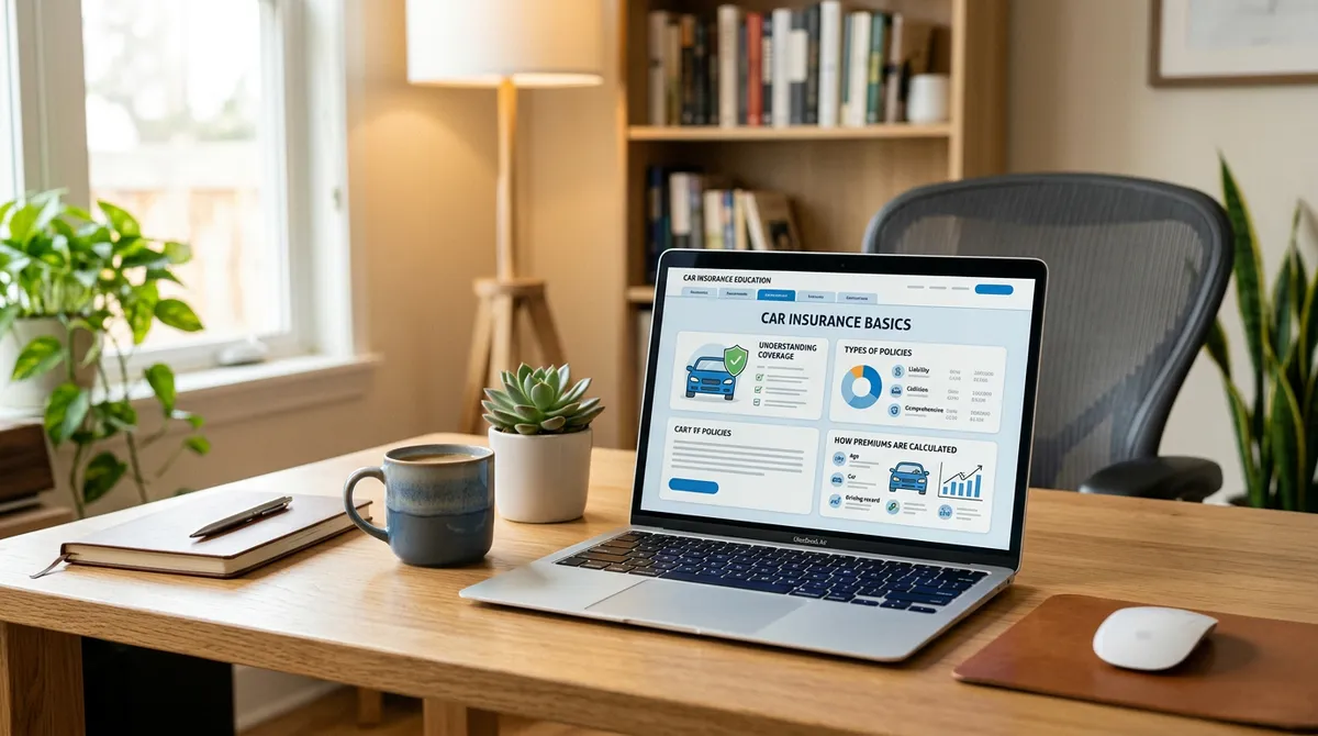 Konsultacja przy dokumentach ubezpieczeniowych — ilustracja edukacyjna