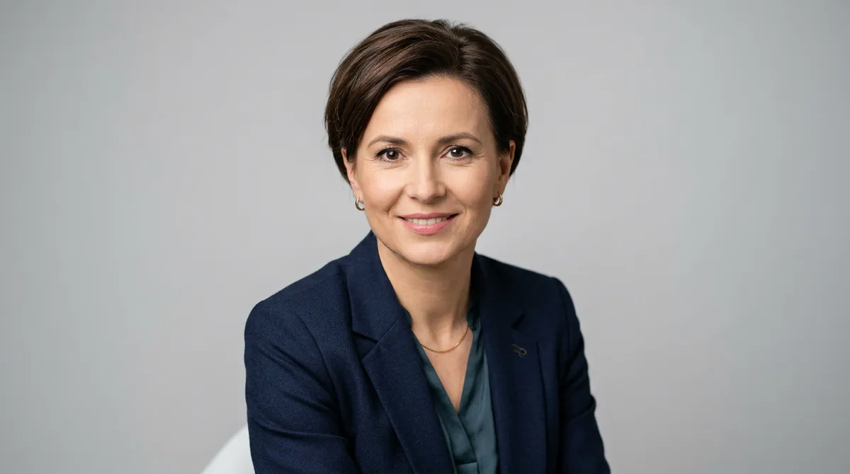 Portret Agnieszki Morawskiej, redaktorki treści edukacyjnych