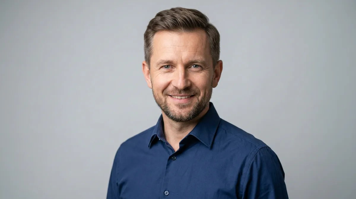 Portret Tomasza Wierzbickiego, analityka dokumentacji polis